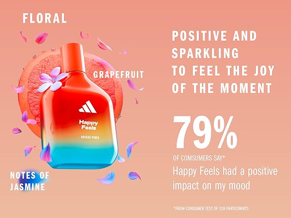 Adidas Vibes Happy Feels 100ml - Image 2