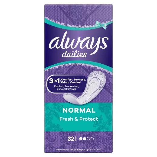 ALWAYS DAILIES NORMAL 32'S