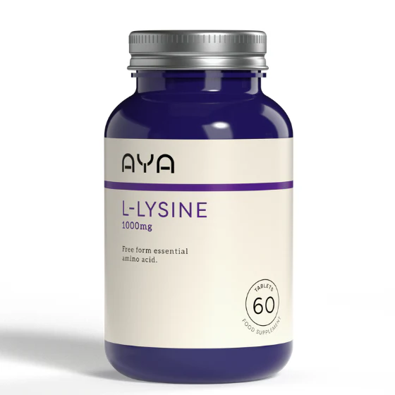 AYA L-Lysine 1000mg Tablets 60 Pack