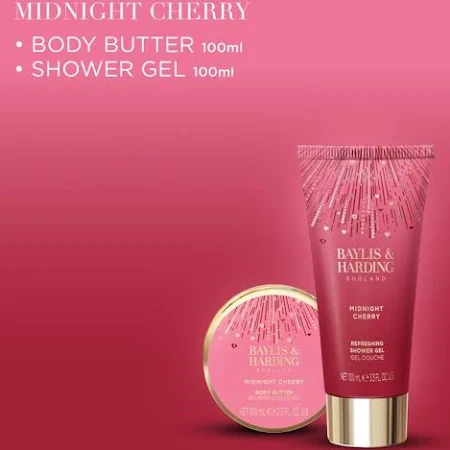 .Baylis & Harding Midnight Cherry Body Gift Set - Image 2