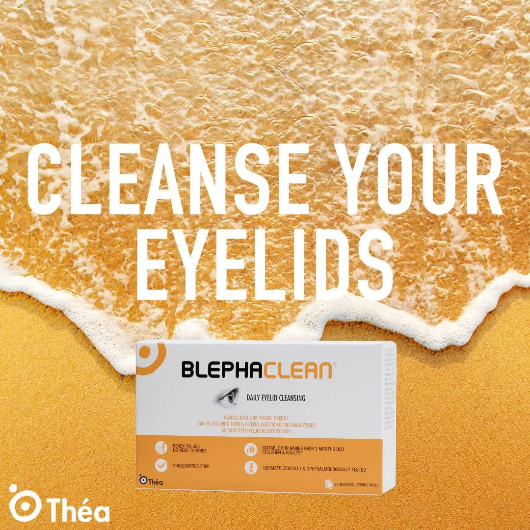 Blephaclean Eyelid Wipes - 20 - Image 3