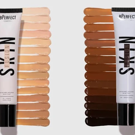 BPerfect Skin Fusion Skin Tint Shade 14 Medium Neutral Golden - Image 3