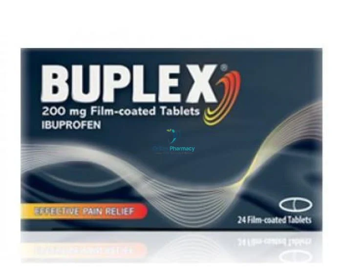 Buplex Ibuprofen 200mg 50 Tablets | Value Pack Pain Relief Ireland | Chemco Pharmacy