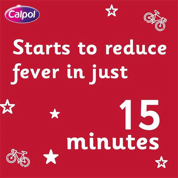 Calpol Six  Plus  Sugar  Free Strawberry 140ML - Image 4