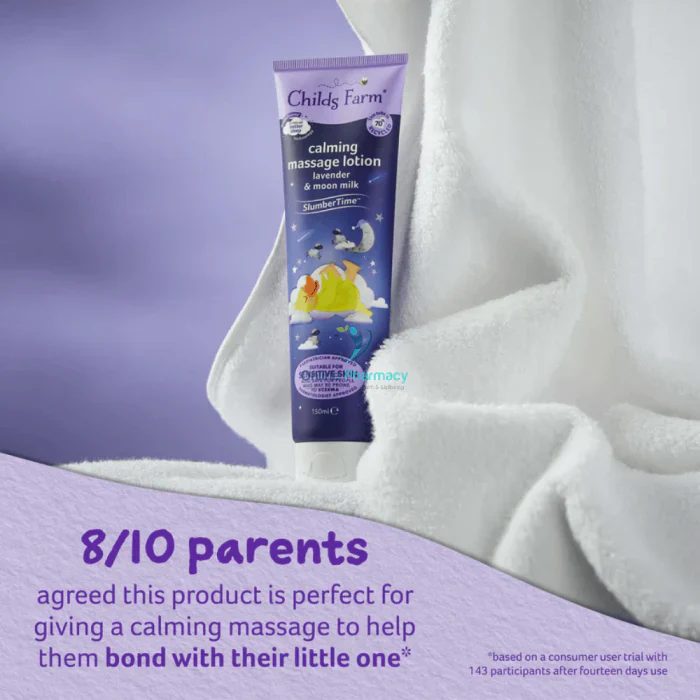 Childs Farm Calming Massage Lotion Lavender and Moon milk 150ml - Image 3