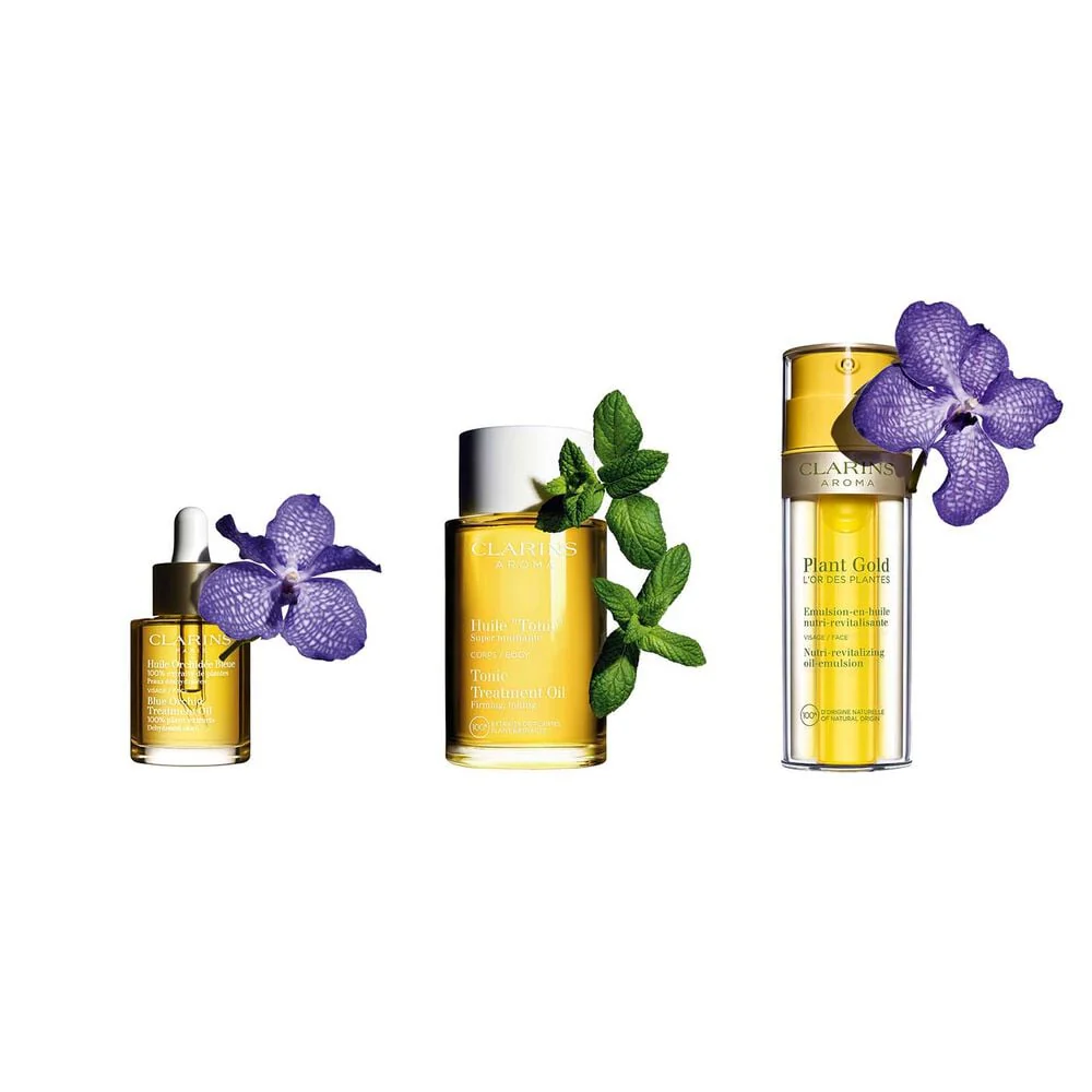 Clarins Blue Orchid Face Treatment Oil - Image 9