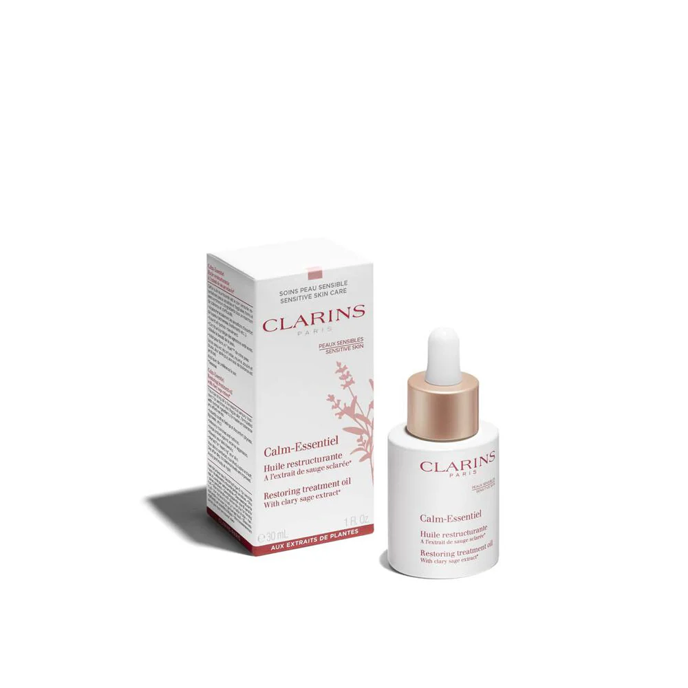 Clarins Calm Essentiel Restoring Treatment Oil - Image 5