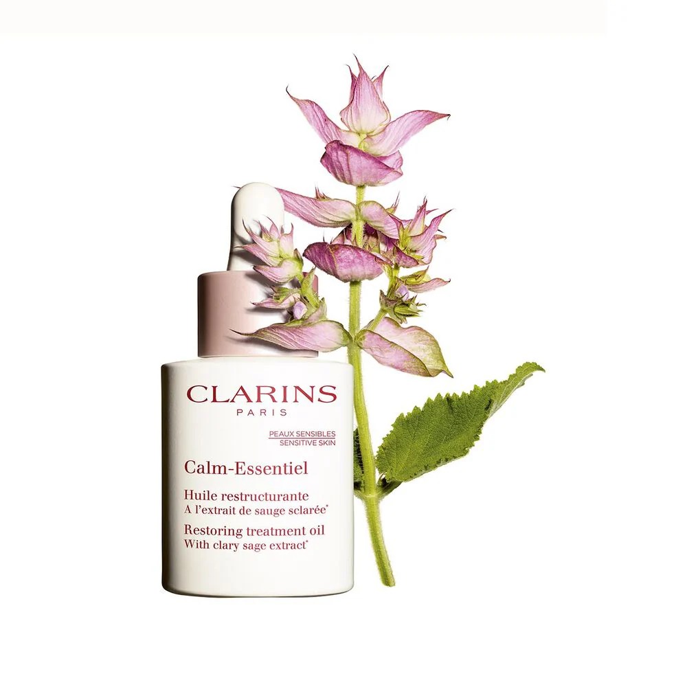 Clarins Calm Essentiel Restoring Treatment Oil - Image 7