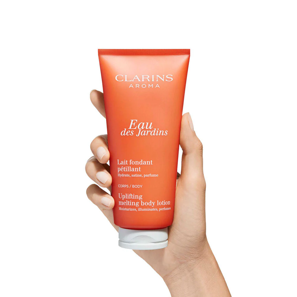 Clarins Eau Des Jardins Smoothing Body Cream - Image 4