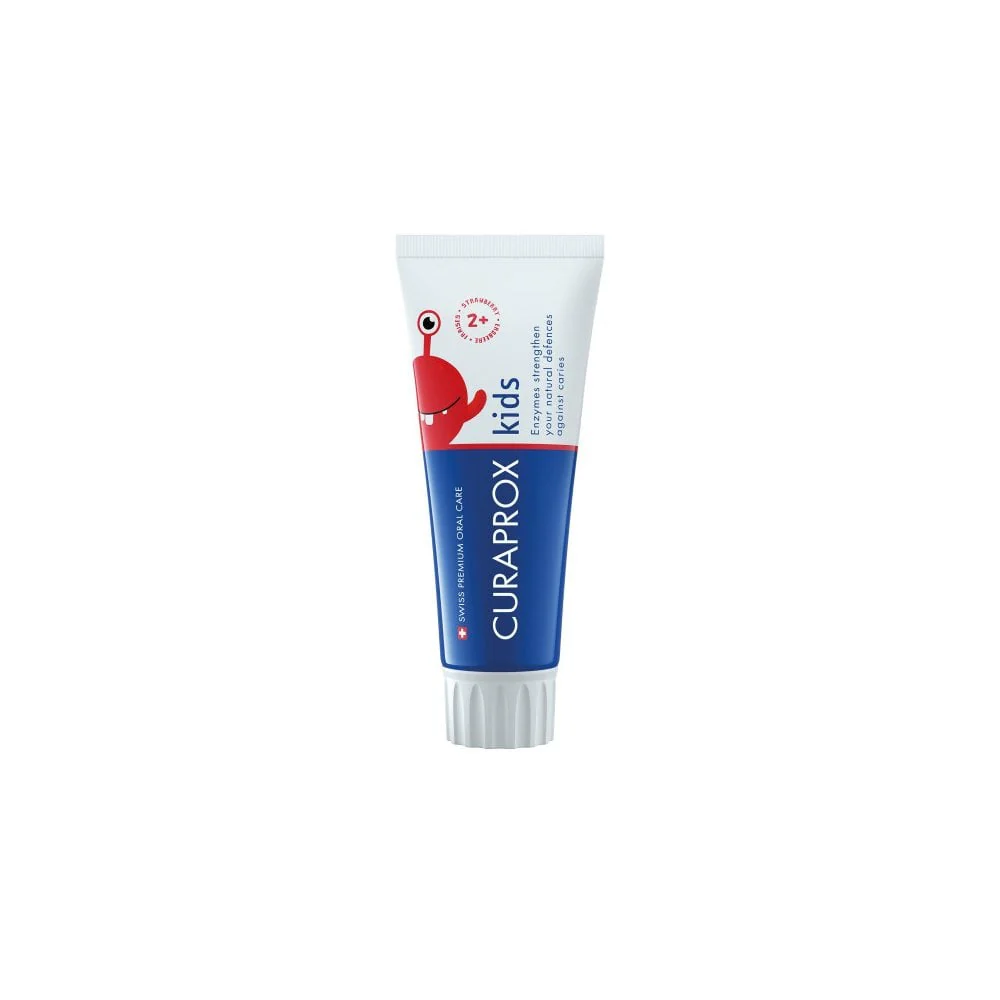 Curaprox Kids Strawberry Toothpaste 2 Years+ 60ml - Image 2