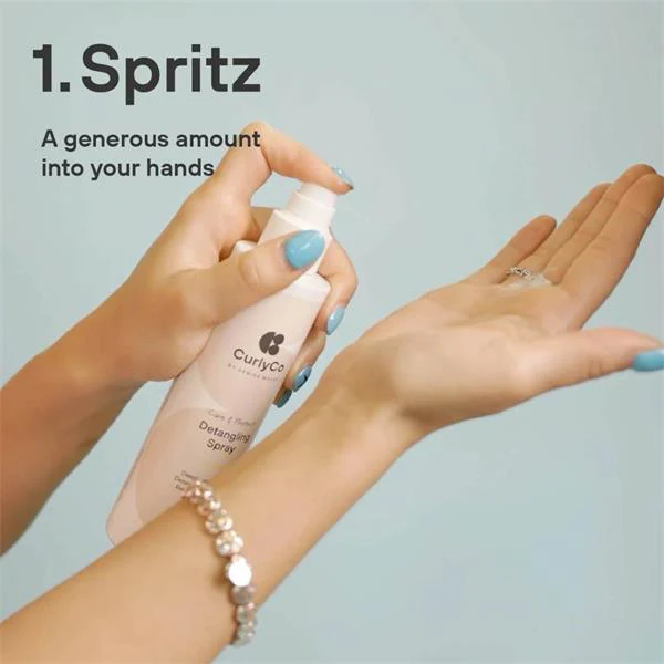 CurlyCo Detangling Spray 200ml - Image 3