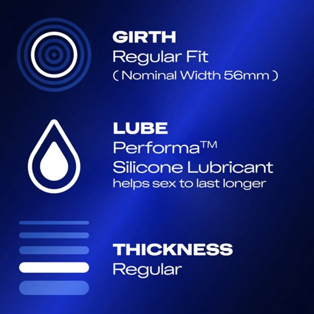 Durex Extended Pleasure Condoms 12pk - Image 3