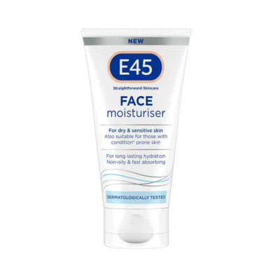 E45 Face Daily Moisturiser 50ml | Face Cream for Dry & Sensitive Skin Ireland | Chemco
