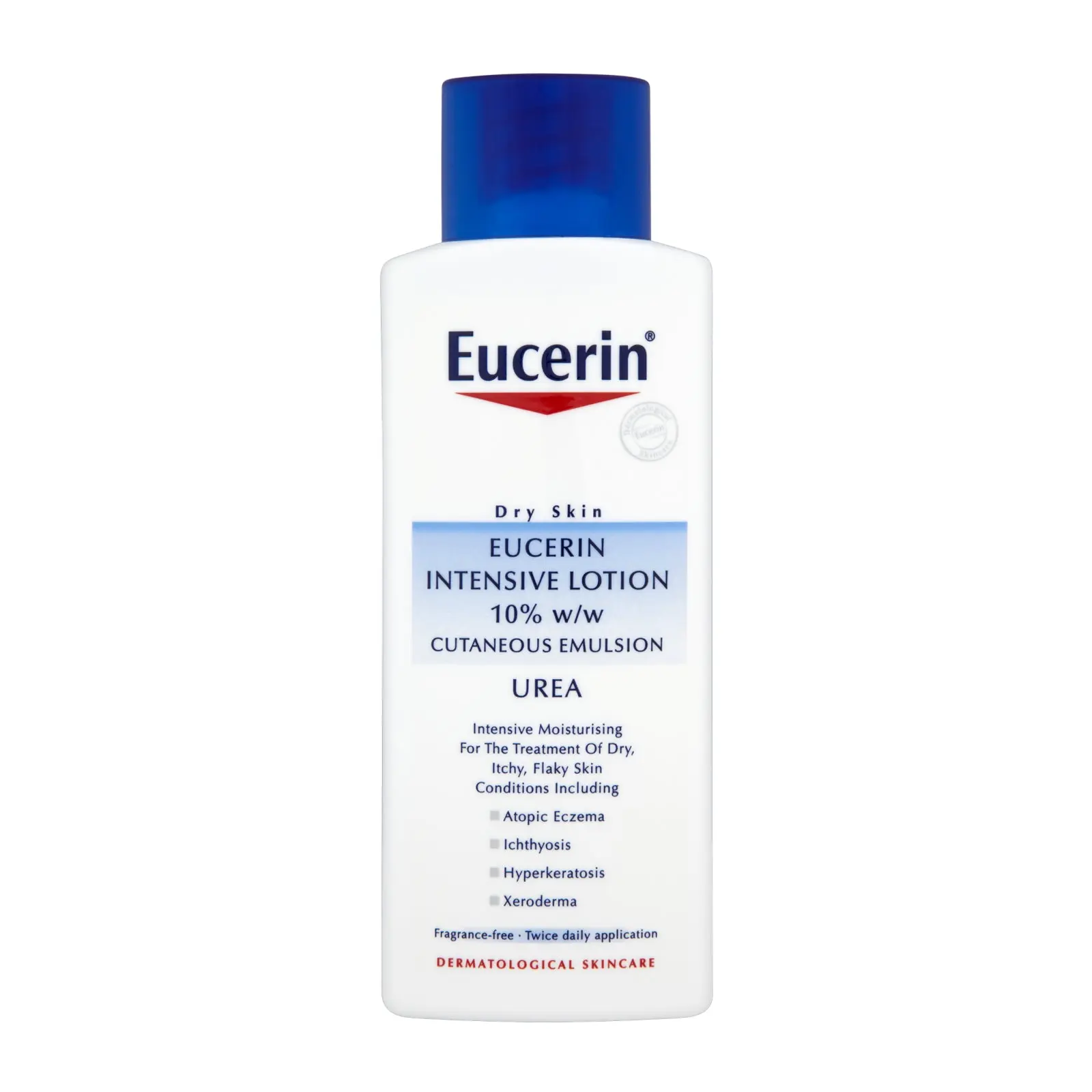EUCERIN DRY SKIN INTENSIVE 10% W/W UREA TREATMENT LOTION 250ML