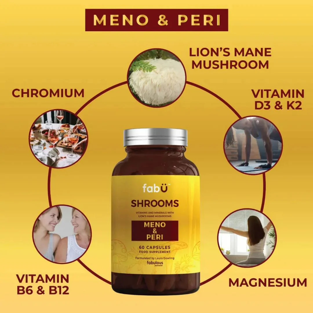 FabU Meno & Peri Capsules 60 Pack | Menopause Supplement | Chemco Pharmacy - Image 3