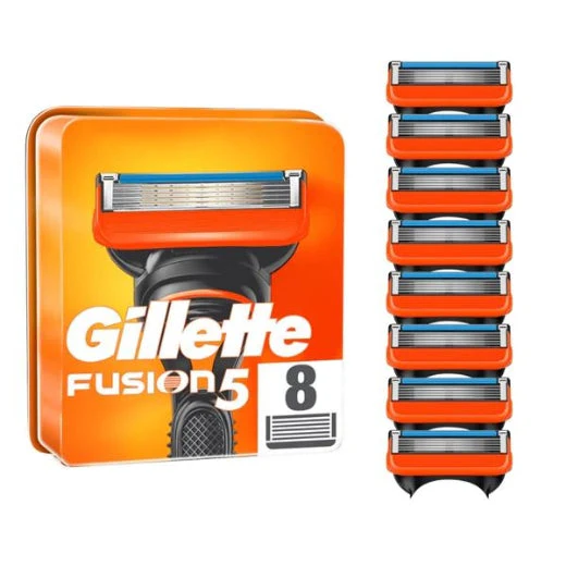 Gillette Fusion BBP Razor + 8 Blades