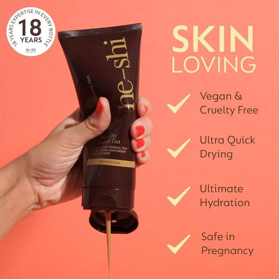 He-Shi Day To Day Gradual Tan Light 200ml - Image 2