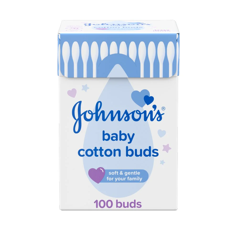Johnson & Johnson Baby Cotton Buds 100 Pack