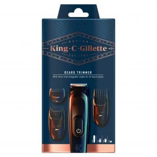 KING C GILLETTE GILL BEARD TRIMMER