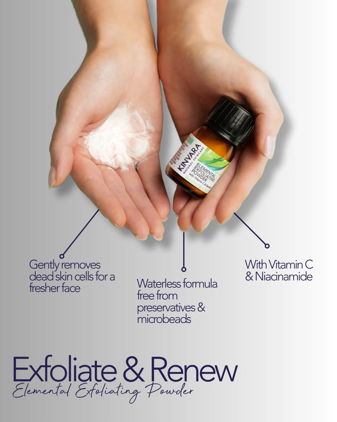 Kinvara Elemental Exfoliating Powder - Image 5
