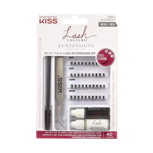 Kiss  Lash  Couture  Luxtension   Kit