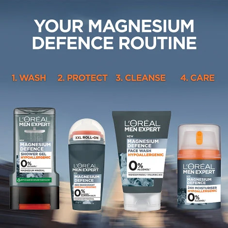 L'Oreal Paris Men Expert Magnesium Defence  48H Roll-On  50ml - Image 5