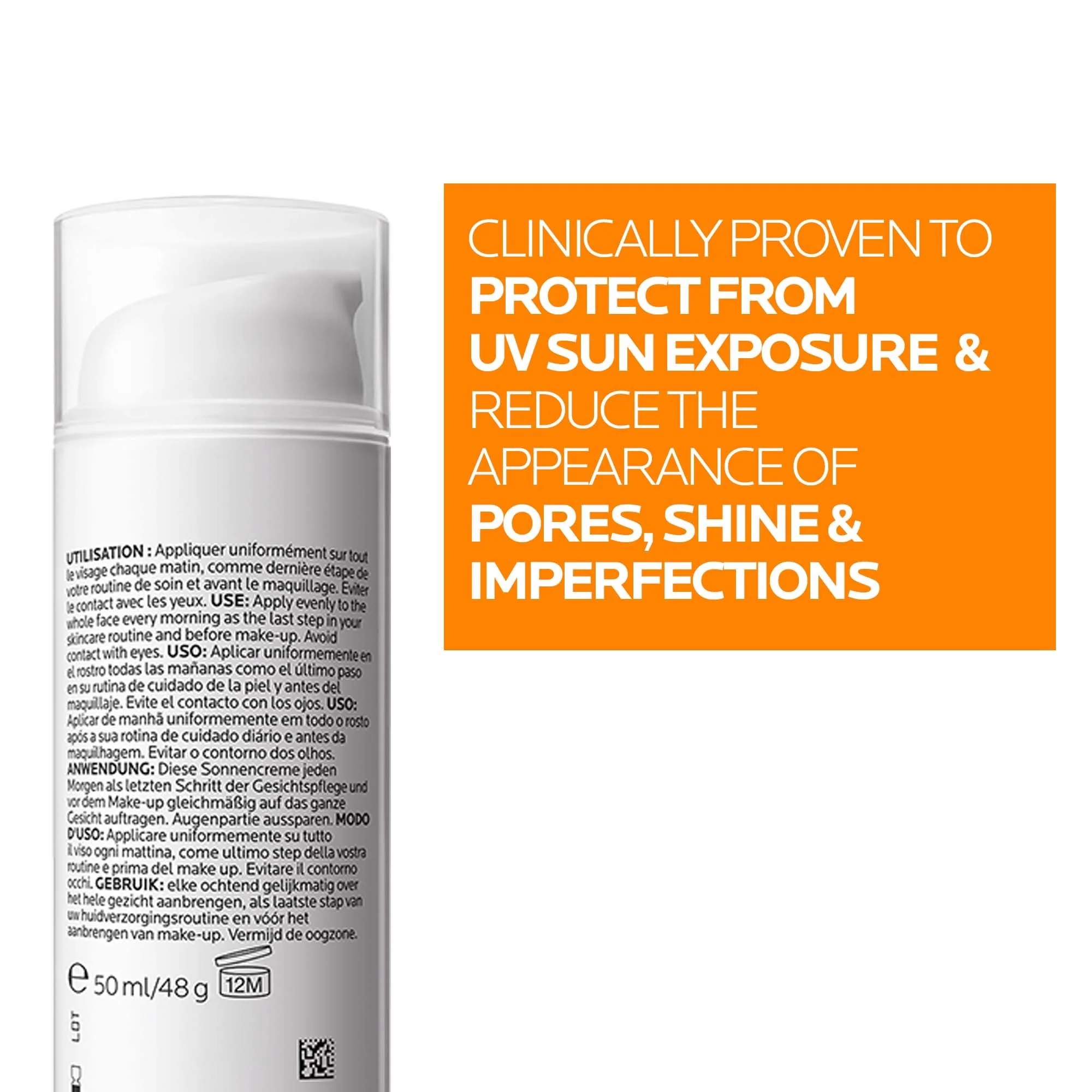 La Roche-Posay Anthelios Oil Correct Suncream SPF50 50ml - Image 8