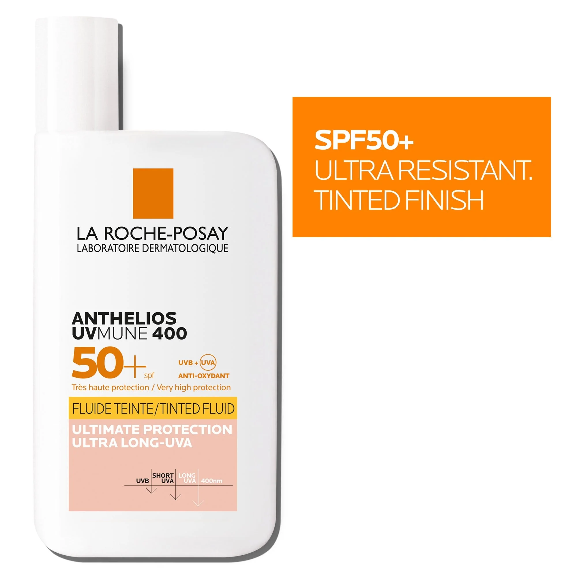 La Roche Posay Anthelios UVmune 400 50+ SPF Tinted Fluid 50ml - Image 3