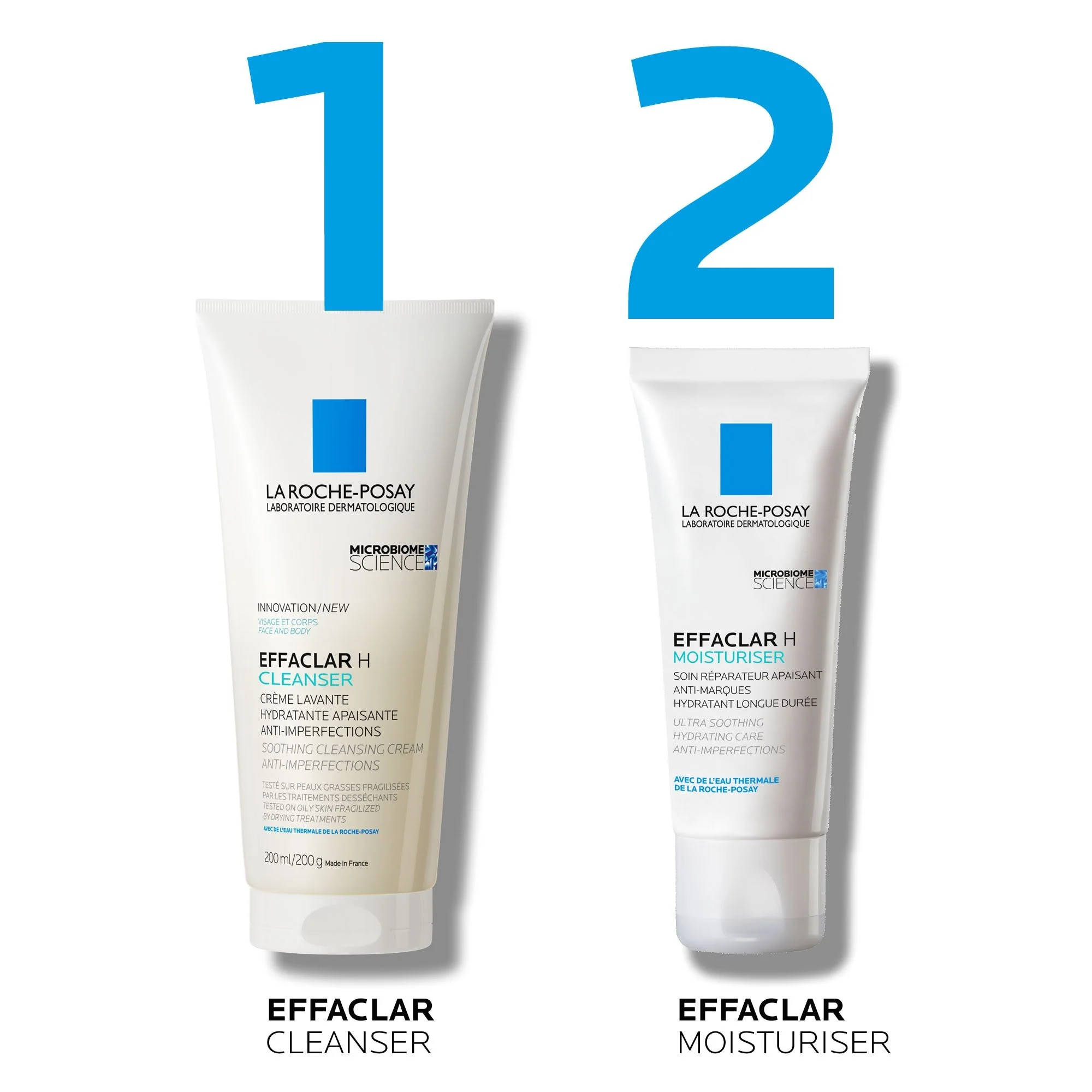 La Roche-Posay Effaclar H ISO-Biome Cleansing Cream 200ml - Image 8