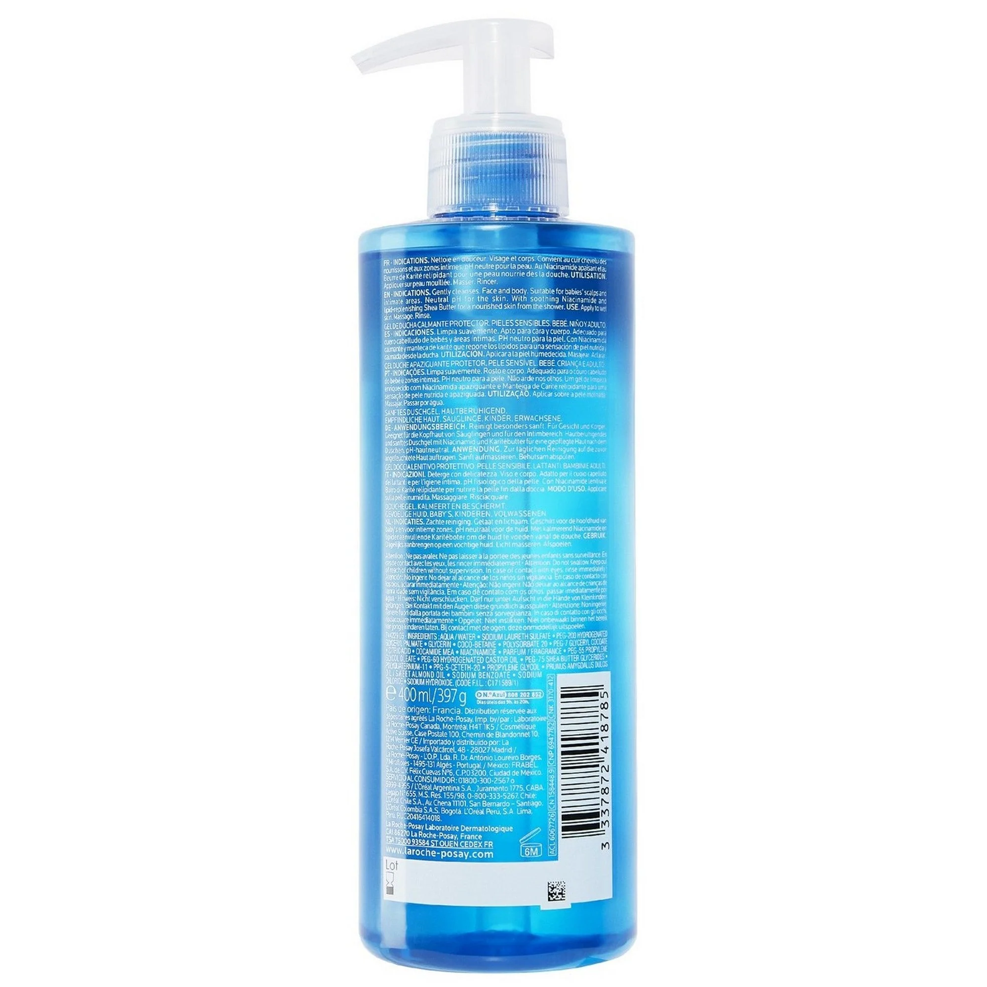 La Roche Posay Lipikar Shower Gel 400ml - Image 2
