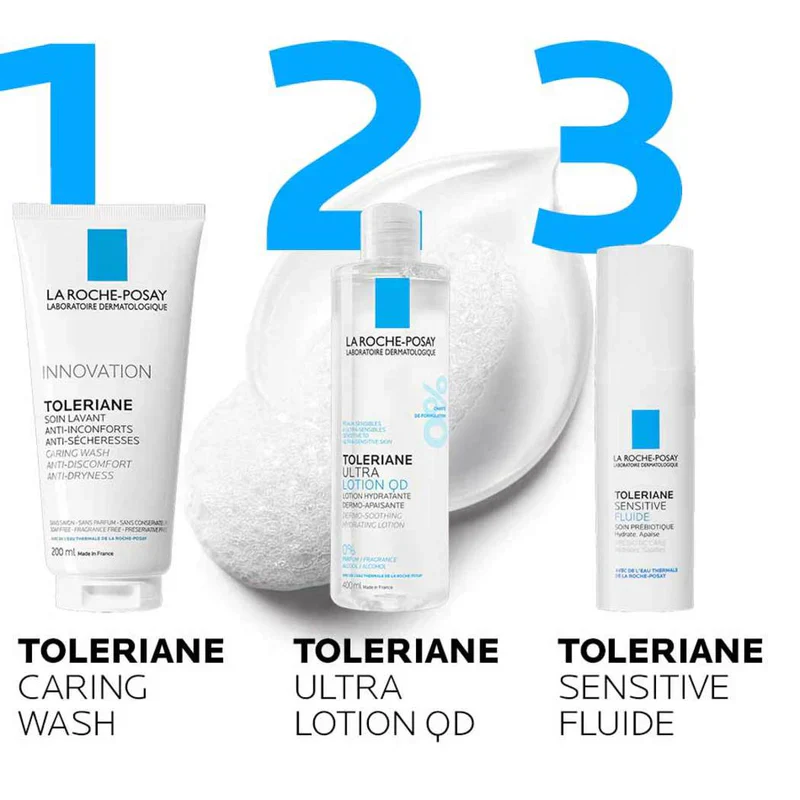 La Roche Posay Toleriane Caring wash 200ml - Image 3