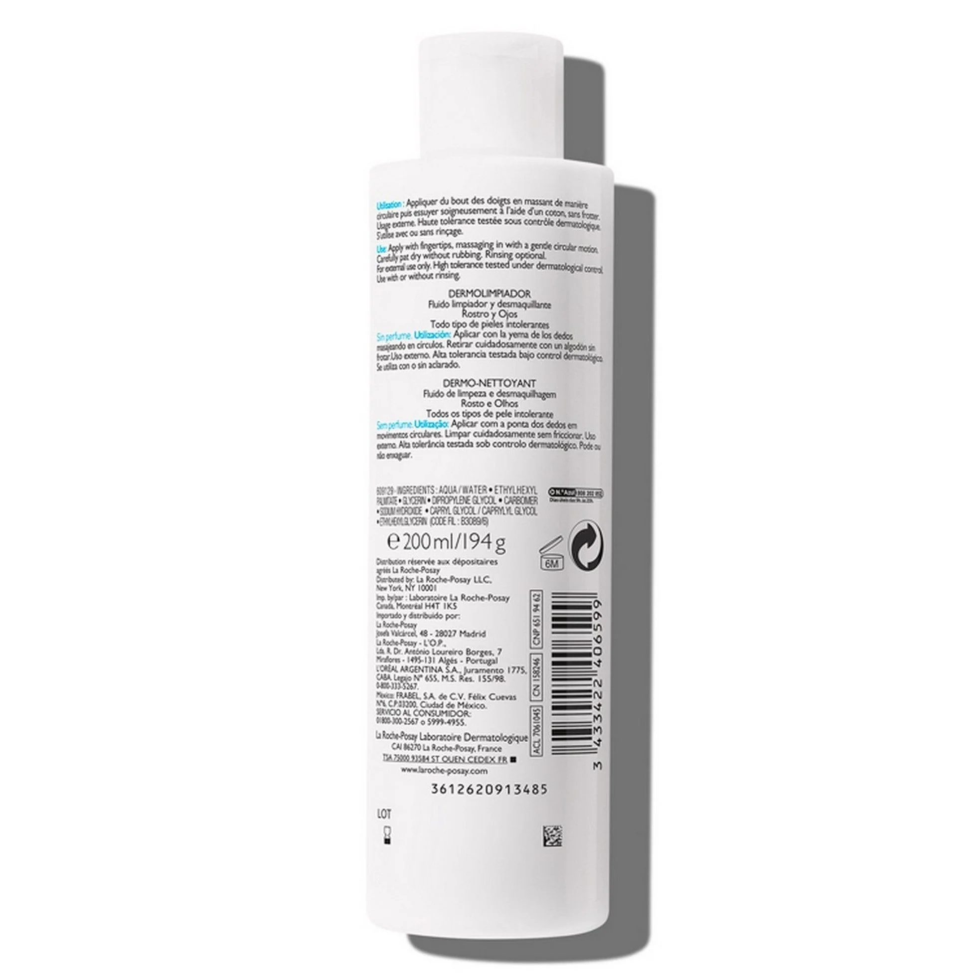 La Roche Posay Toleriane Dermo-Cleanser 200ml - Image 2