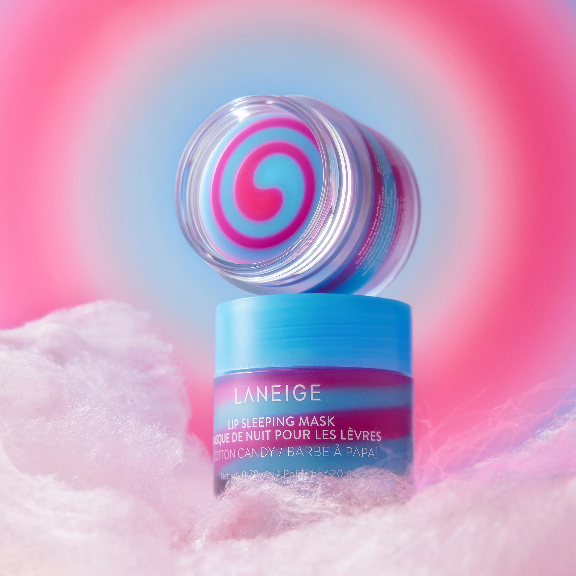 LANEIGE Lip Sleeping Mask 20g - Cotton Candy Swirl - Image 4