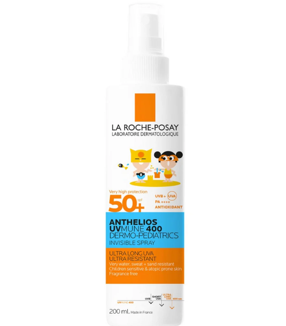 La Roche-Posay Anthelios UVMune 400 Dermo-Pediatrics Invisible Spray SPF50+ 200ml
