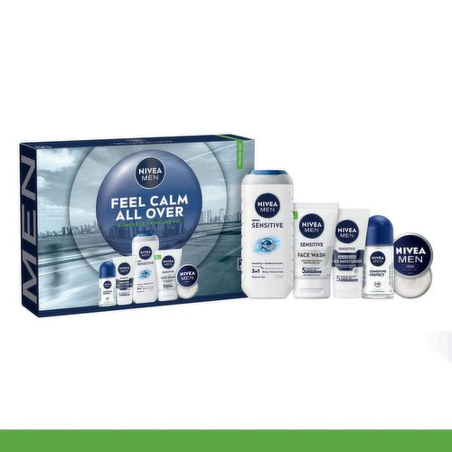 Nivea Men Feel Calm All Over Skincare Gift Set - Image 2
