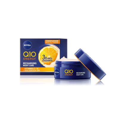 NIVEA Q10 ENERGY NIGHT CREAM 50ML