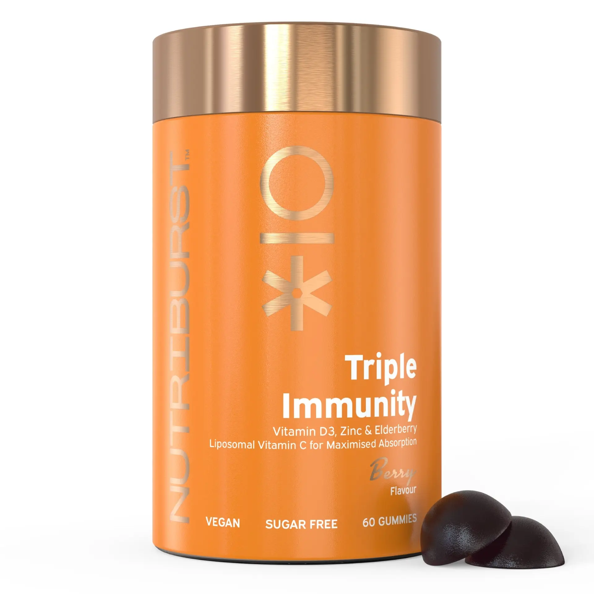 Nutriburst Triple Immunity 60 Gummies