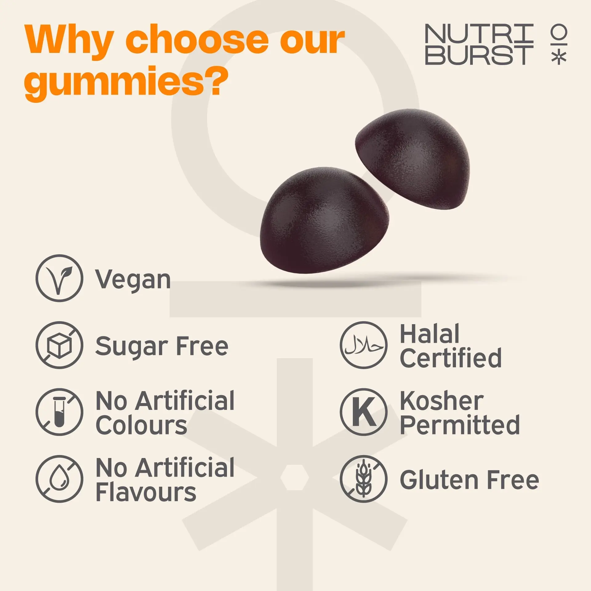 Nutriburst Triple Immunity 60 Gummies - Image 2