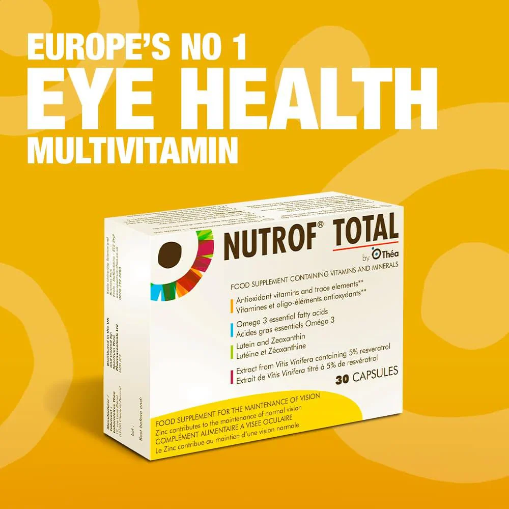 Nutrof Total Eye Health Vitamins 30 Capsules - Image 3