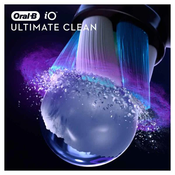 Oral B iO Ultimate Clean Refill Heads 2 Pack - White - Image 6
