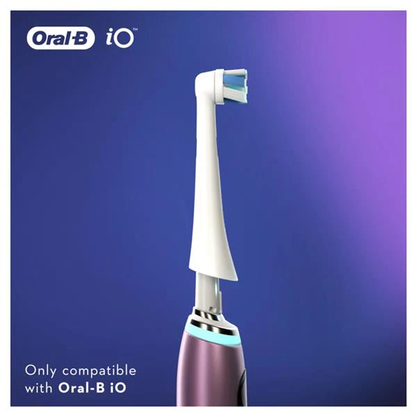 Oral B iO Ultimate Clean Refill Heads 2 Pack - White - Image 7