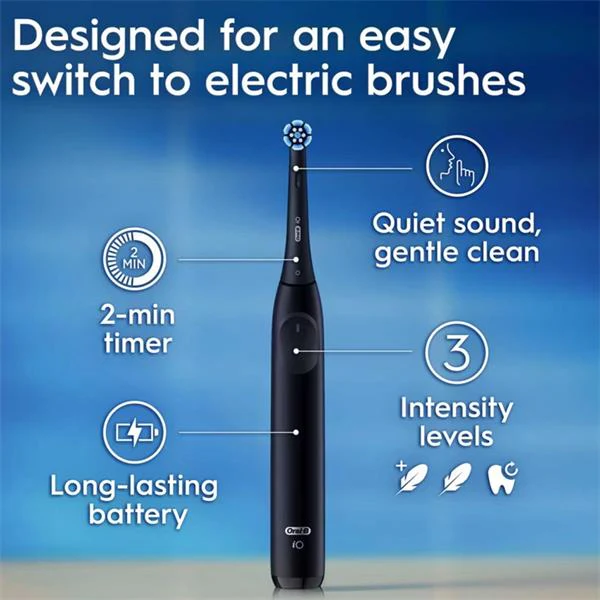 Oral B i02 Series 2 Green Electric Toothbrush -Whitening Edition