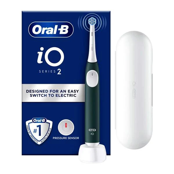 Oral B i02 Series 2 Green Electric Toothbrush -Whitening Edition - Image 3