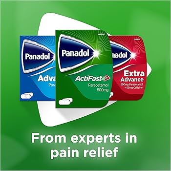 Panadol Actifast Pain Relief Tablets Paracetamol 500mg 20pk - Image 2