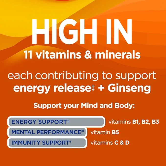 Pharmaton Vitality 11 Multivitamin 100 Caplets | Energy & Vitality Supplement Ireland | Chemco - Image 3