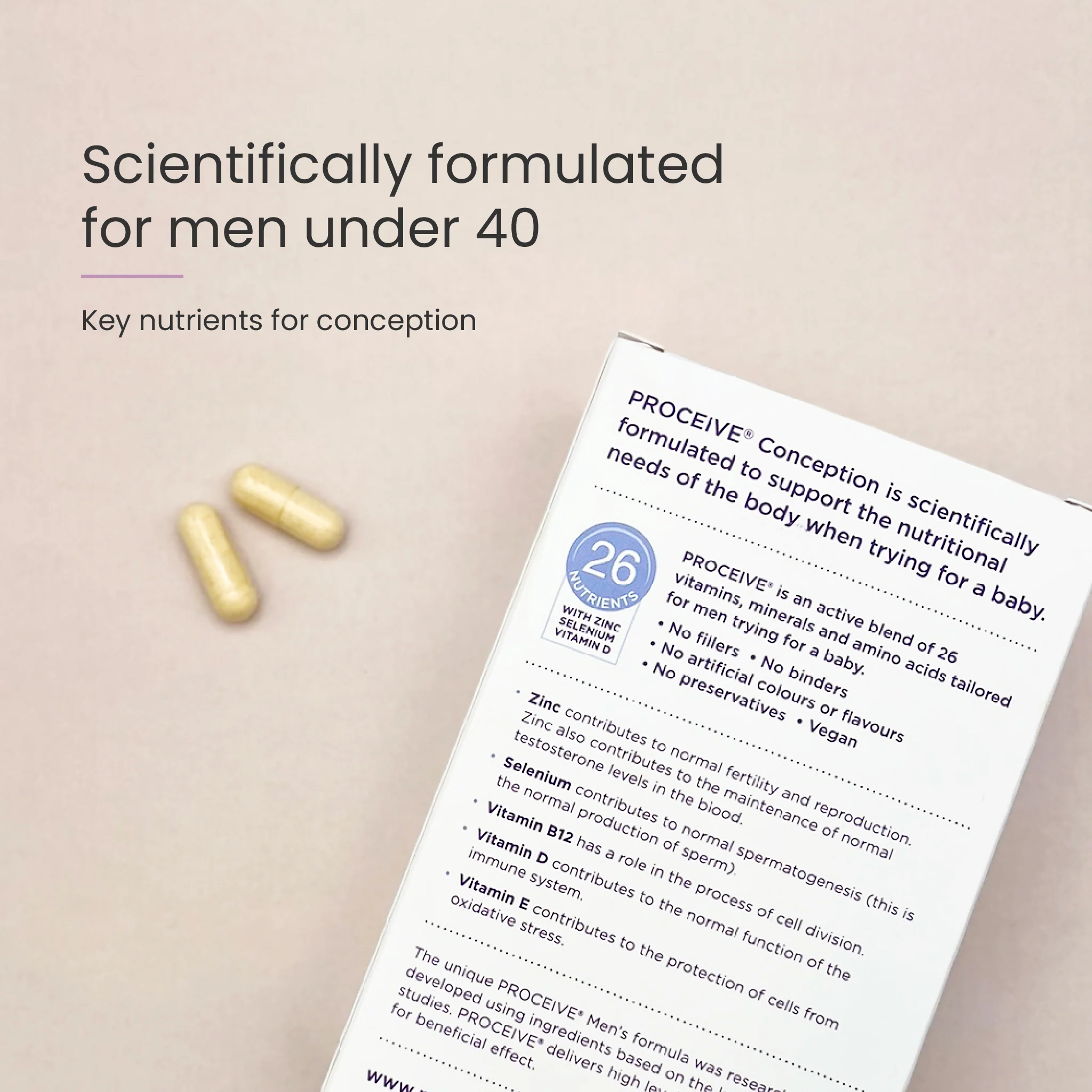 Proceive Men 60 Capsules - Image 2
