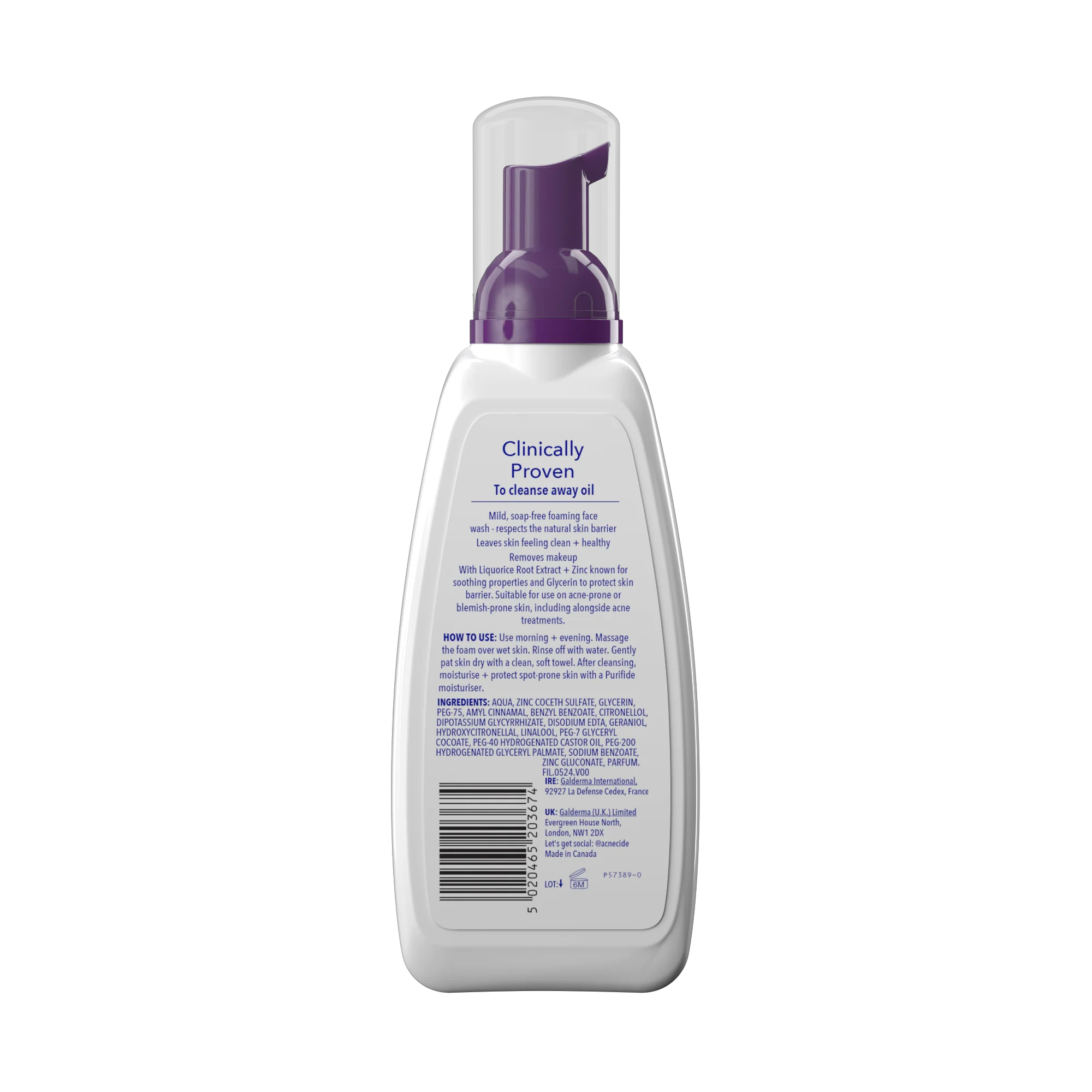 Purifide Daily Facial  Cleanser 235ML - Image 7