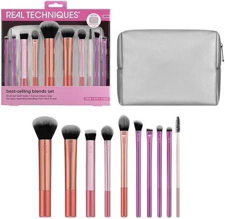 Real Techniques Best Selling Blends Makeup Brush Set | Makeup Brushes Ireland | Chemco Pharmacy - Image 4