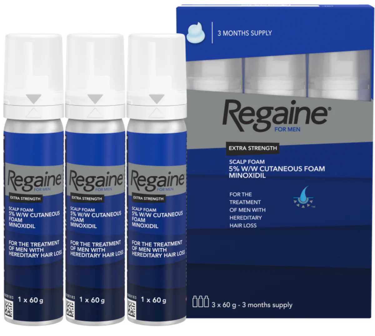 Regaine  Extra Strength Foam (3X60ml)