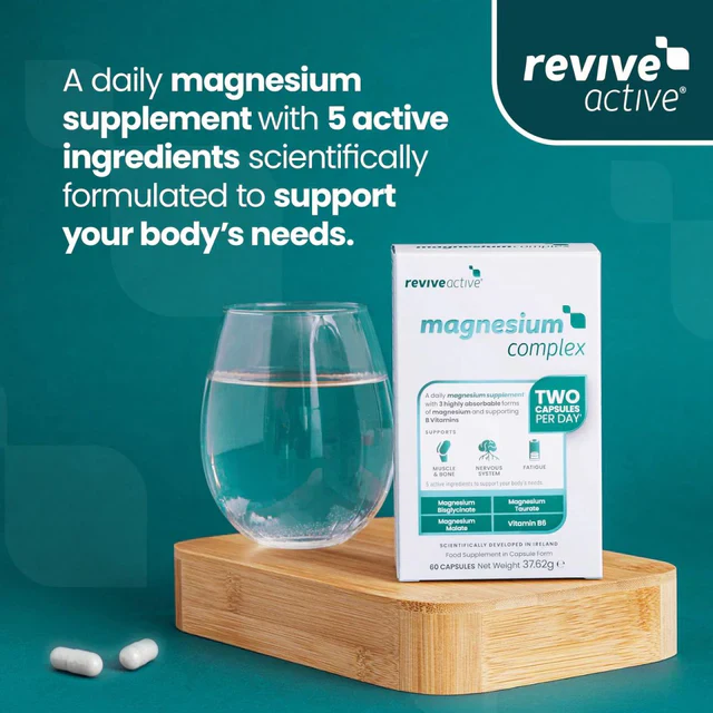 Revive Magnesium Complex 60 Capsules - Image 2